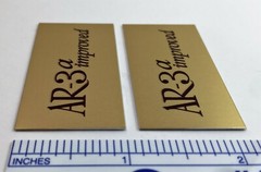 AR-3a improved Acoustic Research Speaker Badge Logo Emblem