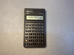 HP 10B Business Financial Calculator – 1987 Singapore- New Batteries Works Great