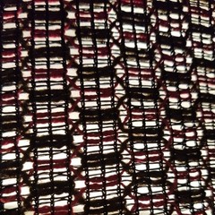 NOS 20 x 17″ Antique Radio Victrola SPEAKER Grille Cloth Fabric Vintage Red – C