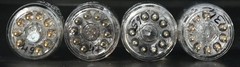 Rare NOS NIB Siemens Halske E88CC 6922 CCa MUNICH W. German Strong Matched Quad