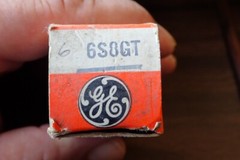GE 6S8GT Vacuum Tube New NOS Tested Strong In GE Box