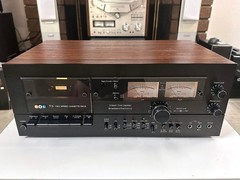 BIC T-3 Cassette Deck Audiophile Stereo 2-Speed Serviced + 30-Day $ Guarantee