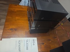 Super Vintage Sony Rack System Seq 9/TA-AX360/ TC-FX310/ ST-JX310 One Of A Kind
