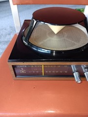 Vtgv1970’s ZENITH Circle Of Sound AM/FM Radio WORKS Model A424W MCM XLNT SHAPE