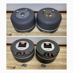 JBL 2420 Compression Driver Pair 16 Ohm Vintage Alnico Horn Tweeters.s