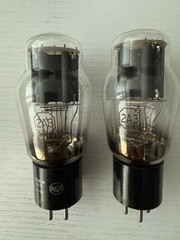 2A3 RCA Matched Pair Tubes