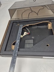 Vintage Zenith Record Player Turntable J9026W Plinth And Dustcover