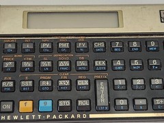 VTG *Works Hewlett Packard HP 12C Financial Calculator With Case USA *Read