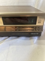 Vintage Wood Grain Zenith VR 3000 VCR Video Cassette Recorder Tested Works