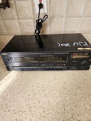 AIWA AD-WX505 Double Cassette Deck High Speed Dubbing Power Tested