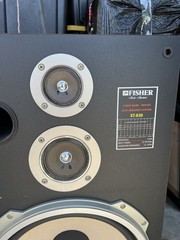 Vintage Pair Of Fisher 3-Way Hi-Fi Speakers Model ST- 832 Great Condition