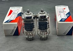 (2) Sovtek 12AX7LPS ECC83 Preamp Tubes Excellent Cond Test NIB Amplitrex