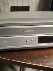 Toshiba SD-V392SUA Hi-Fi VHS VCR Deck/DVD Video Player Silver No Remote Tested
