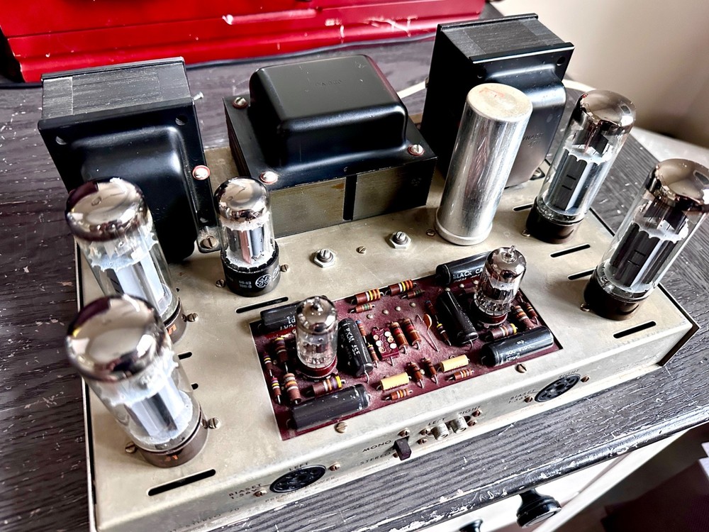 Original Working Dynaco Stereo 70 , Mullard el34 Tubes, No Mods, Classic Sound!