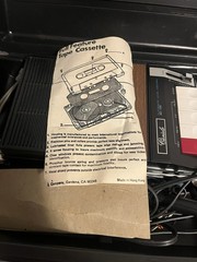 Cariole Model 19858 Cassette Deck Automatic Level Control with Case