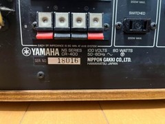 YAMAHA CR-400 Natural Sound Stereo Receiver Amplifier Confirmed Operation