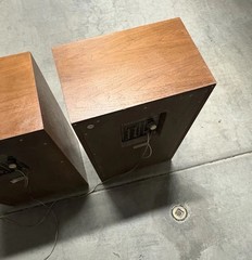 Very Cool Pair Of Rare Vintage Kenwood KL-7080, 6 Speakers Per Cabinet, 🔥🔥🔥