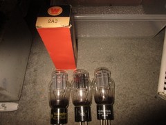 (3) NOS NIB to Strong Testing Tugsol & Other 2A3 Triode Radio Audio Tubes
