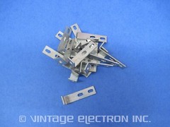 (20) Small L Brackets (PCB mounting, etc): 1-1/2″ L X 3/8″ W X 0.050″ Thk, Zinc