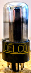 Delco ( likely Sylvania) 6V6GT Date code 312 / 839 Tested @ 87 on B&K 606