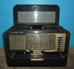Zenith Transoceanic Radio Chassis 6T40-6T41 As-Is Parts Only