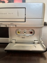 RCA DRC6100N DVD VCR Combo Player VHS Tape Cassette Recorder DVD Tested Working