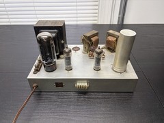 Zenith MH2635 Console Tube Tuner 12H26 and EL84/6QB5 Tube Amplifier