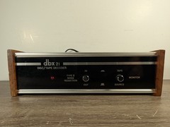 Vintage DBX 21 Disc/ Tape Decoder Noise Reduction Model 21 USA Made – Tested