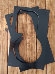 COMPLETE SET – JBL L100 ORANGE Quadrex Foam Inserts – Walnut Frames – Logo