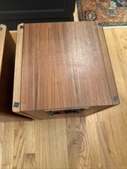 MB Quart 290 Stereo Speakers Vintage German Made Speakers Wood