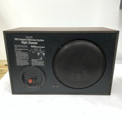 Vintage Polk Audio SDA Compact Reference Bookshelf Right Left Speakers, READ DES