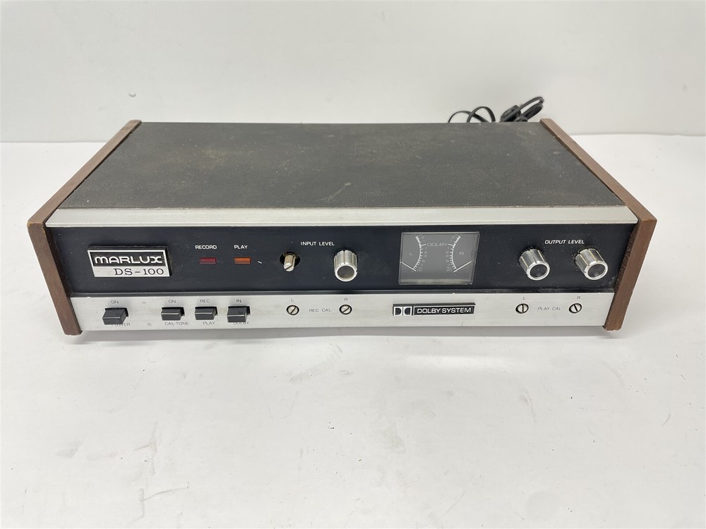 Marlux DS-100 Dolby Noise Reduction Unit For Cassette Deck Made in Japan