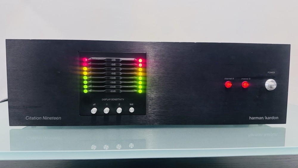 Harman Kardon Citation Nineteen 19 Solid State Power Amplifier – 100 WPC @ 8 Ohm