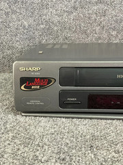 Sharp VHS HQ Video Cassette Recorder Player VC-A343U Gray Color