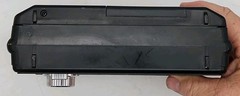 Portable Radio AM FM General Electric Solid State Two-Way Power 7-2825A Tested