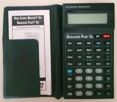 Real Estate Master 11X Qualifier Plus 11X Calculated Industries Calculator 2000