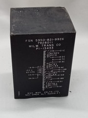 1 QTY MILW. TRANS CO Power Transformer 120V – 1-2-3A @ SEC 9V-20V- 30V- 115V