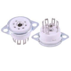 10X 7-Pin B7G Tube Socket For EAA91, EC92, 6Z4 6X4 1A2 6H2 6J5 Tube AMP DIY US