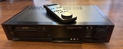 Sony EV-S3000 With Remote. Powers ON. As Is. Not Tested.