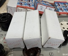 NOS Telefunken SELECTED RED TIP The Best 12AX7 Smooth Plate Money Can Buy
