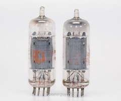 2 – RCA 6FQ7 Clear Top Vacuum Tubes — CS3