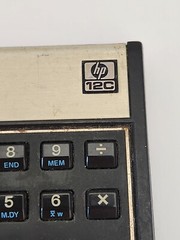 VTG *Works Hewlett Packard HP 12C Financial Calculator With Case USA *Read