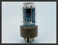 1 x Swedish STANDARD 33S29A 6SL7GT 5691 Test above Low Dual Triode Vacuum Tube