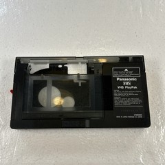 Panasonic VHS PlayPak VYMW0009 Motorized VHS-C to VHS Adapter TESTED WORKS