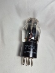 National Union TYPE 80 Rectifier Electronic Tube Vintage * NOT TESTED DBL Black