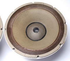 Pair of Altec 417-8H 12″ Speakers Rebuilt to Clone 414-8 — KT