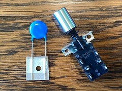 New Marantz Power Switch, Knob, & Snubber Cap 2220B 2225 2230 2230B 2235 2235B