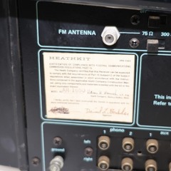 Heathkit AR-1650 AM/FM Solid State Stereo Receiver UNTESTED FOR PARTS/REPAIR