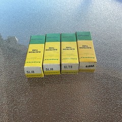 Vintage Amperex Electron Tubes/4 (NOS)
