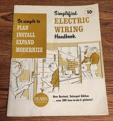 Vintage 1964 Sears Roebuck & Co. Simplified Electric Wiring Handbook